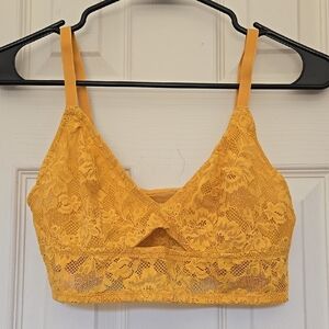 Yellow Lace Bralette